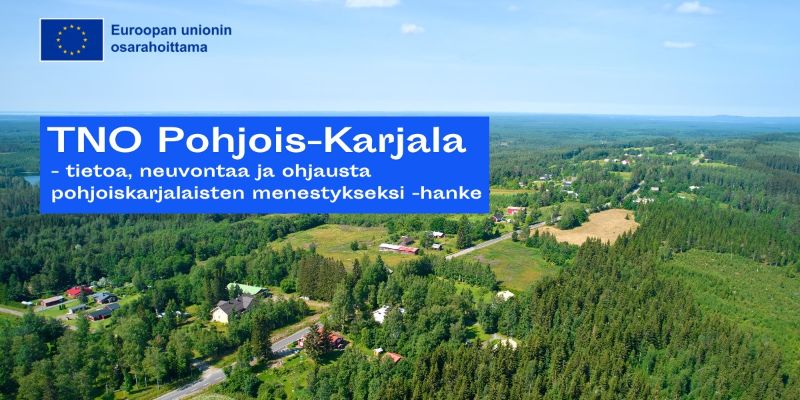 TNO Pohjois-Karjala -tietoa, neuvontaa ja ohjausta pohjoiskarjalaisten menestykseksi -hanke