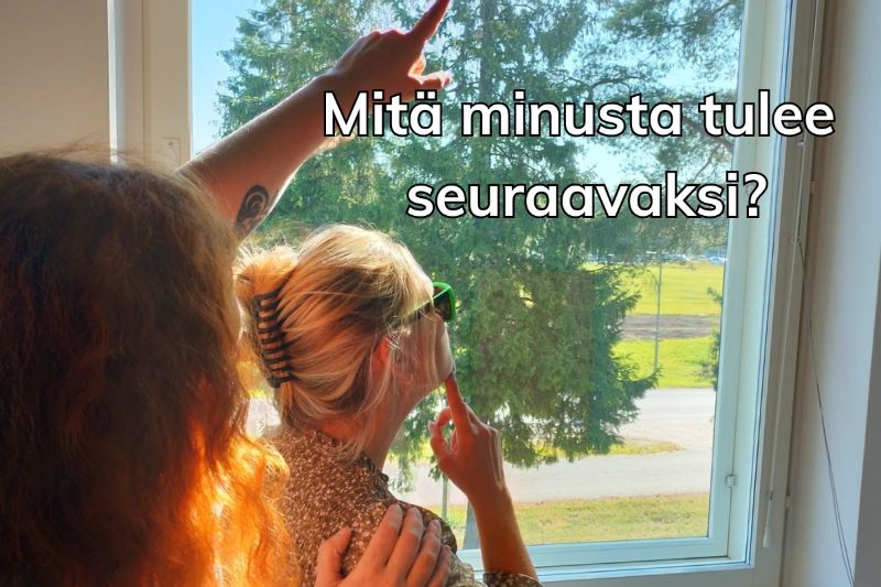 Mitä minusta tulee seuraavaksi?<br/>