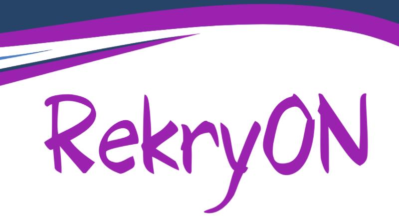 RekryON tapahtuman logo