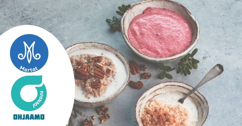 Jälkiruokia kupeissa.