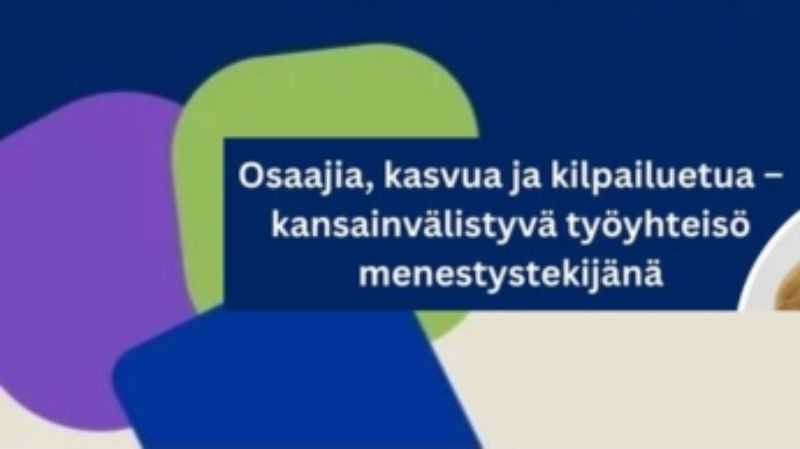 TalentTrek-valmennussarjan otsikko, taustalla kauppakamarien grafiikkaa.