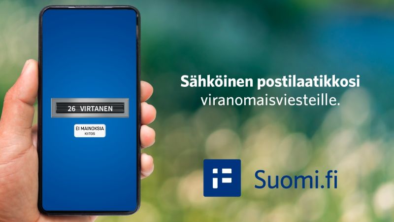 Sähköinen postilaatikko viranomaisviesteille.