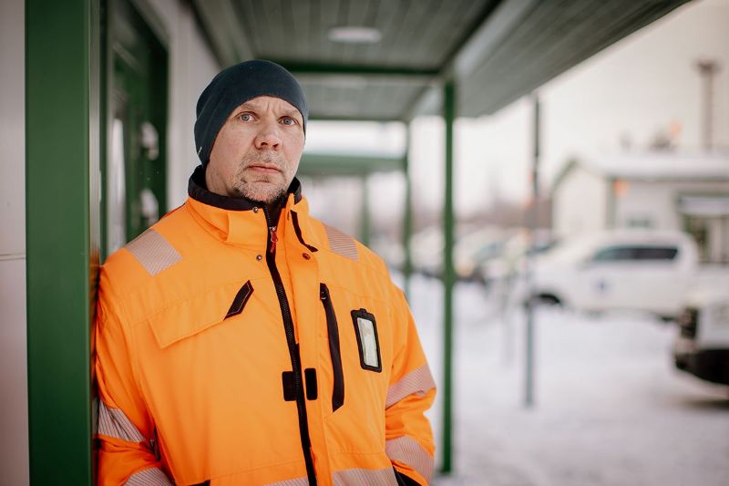 Kaivostyöntekijä Mika Kummunmäki